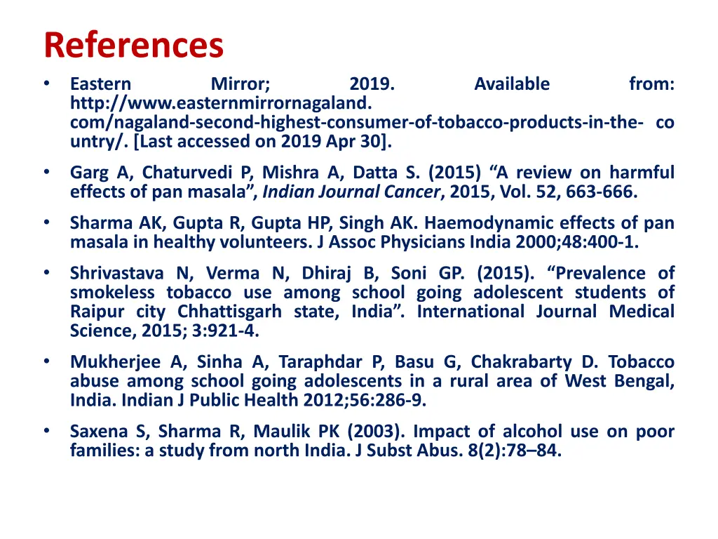 references eastern http www easternmirrornagaland