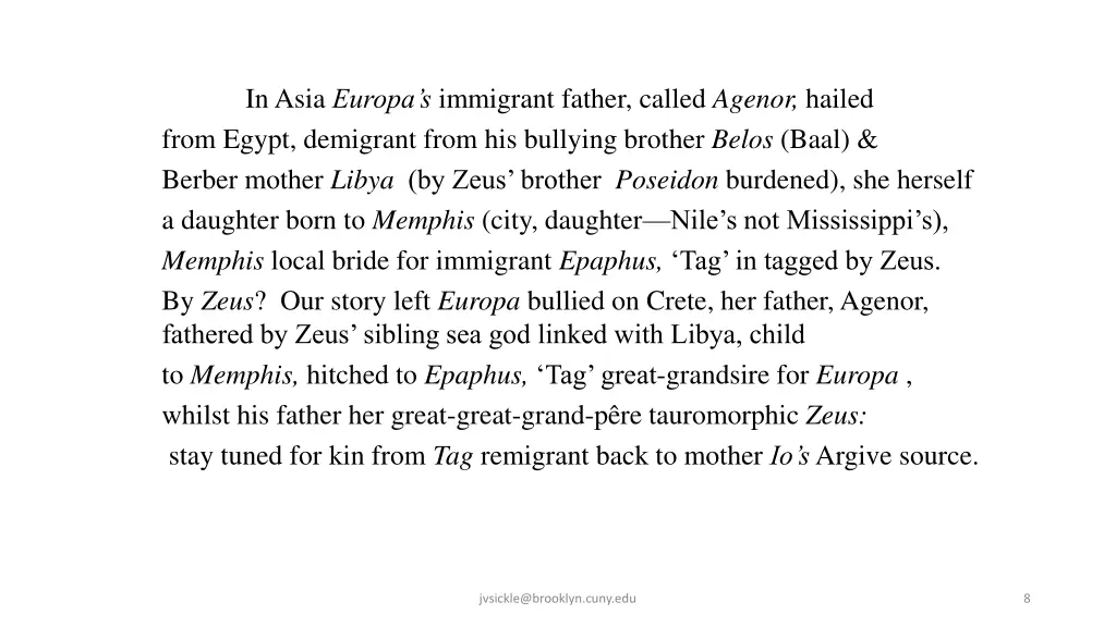 from egypt demigrant from his bullying brother