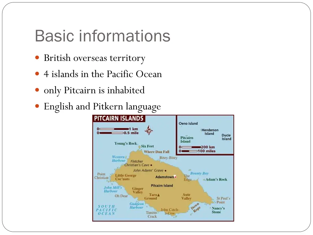 basic informations