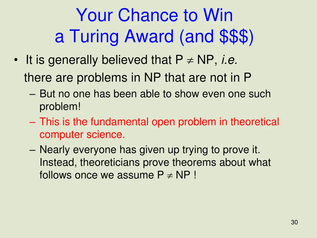 your chance to win a turing award