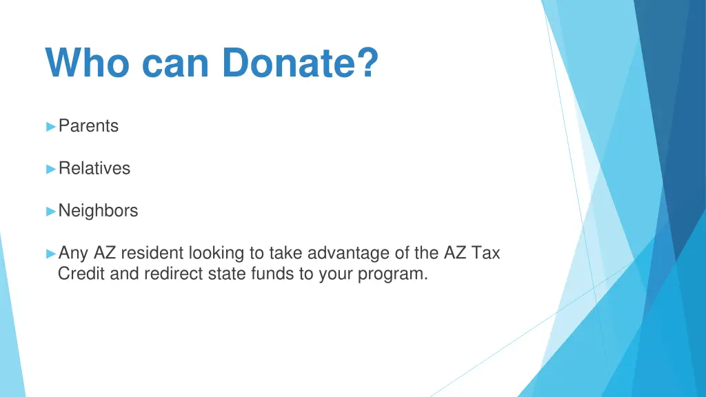 who can donate