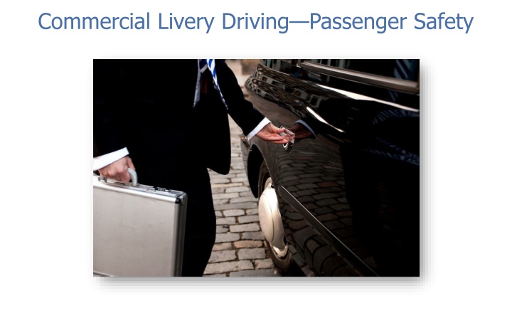 commercial livery driving passenger safety