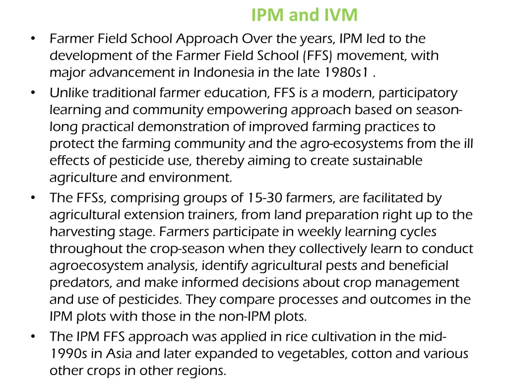 ipm and ivm 1