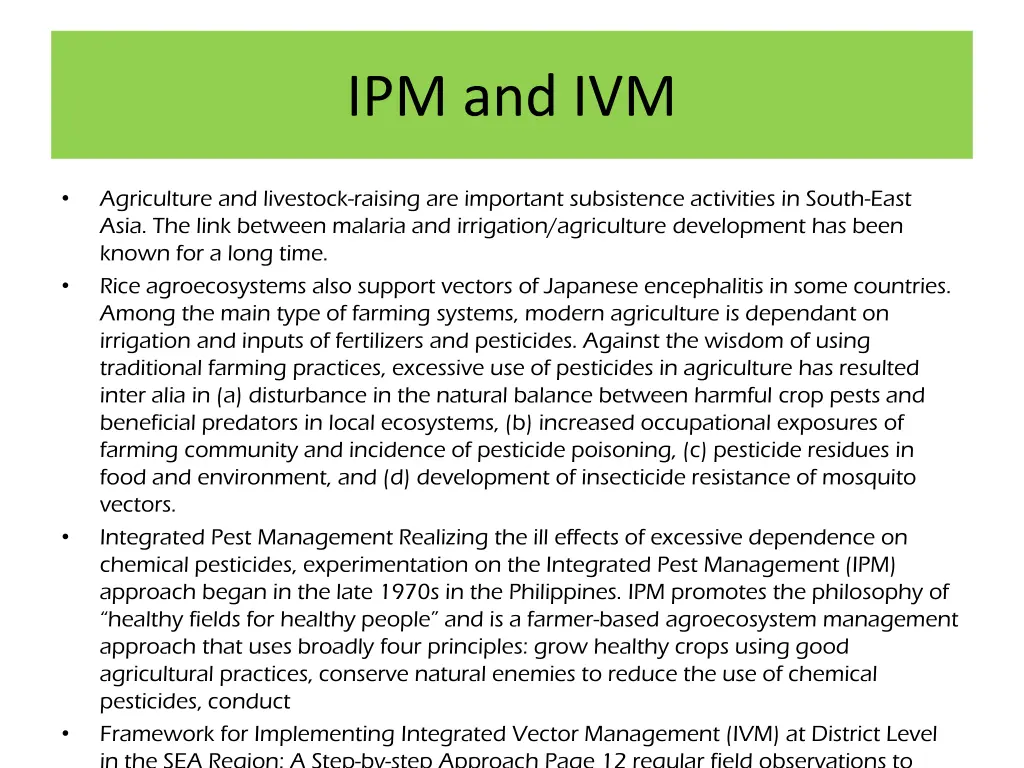 ipm and ivm