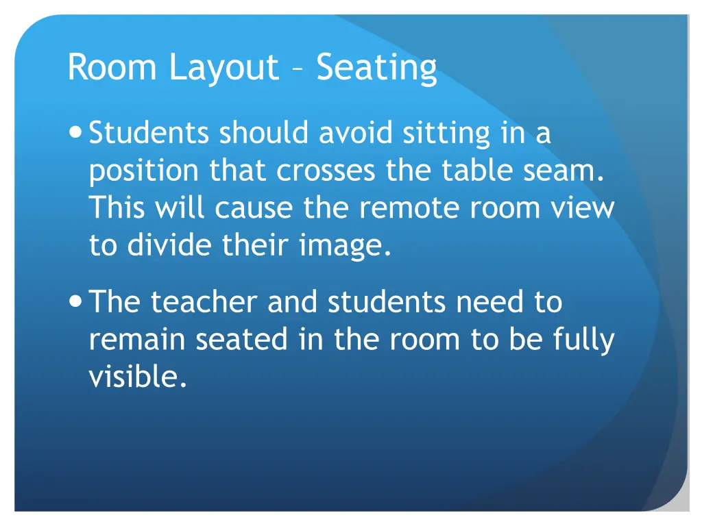 room layout seating 2