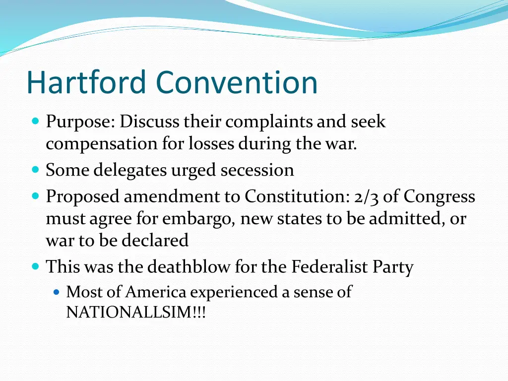 hartford convention