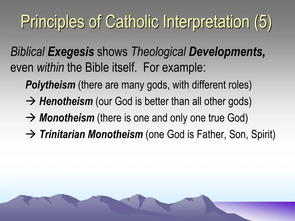 principles of catholic interpretation 5 2