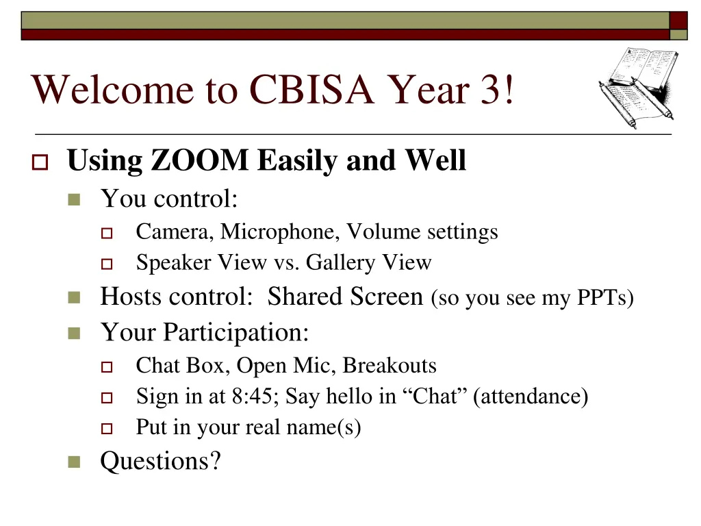 welcome to cbisa year 3 1