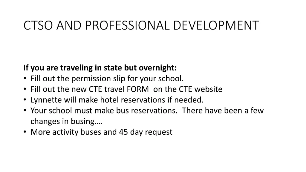 ctso and professional development 2