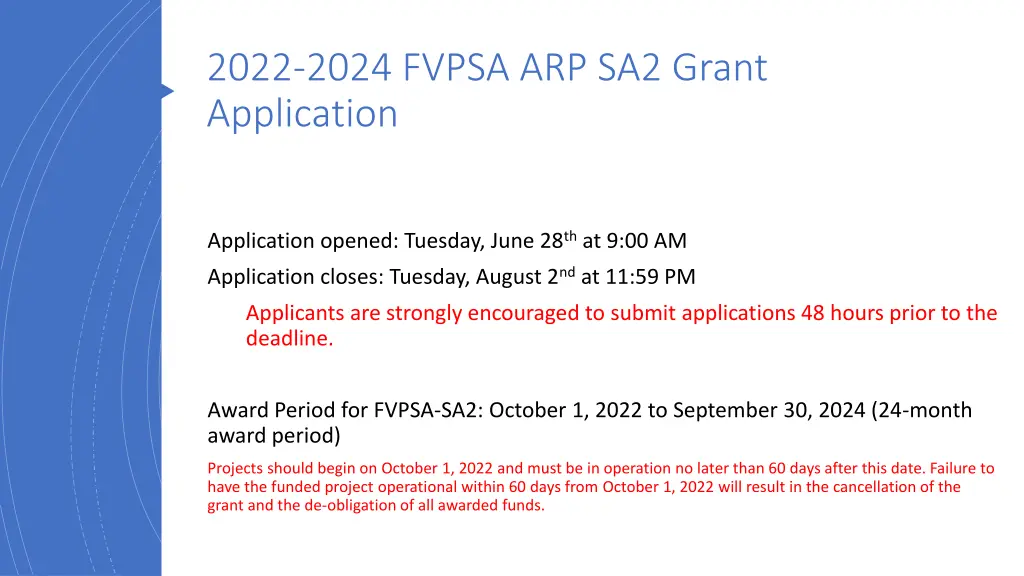 2022 2024 fvpsa arp sa2 grant application