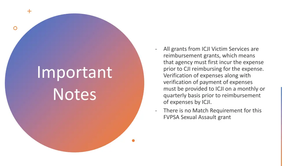 important notes