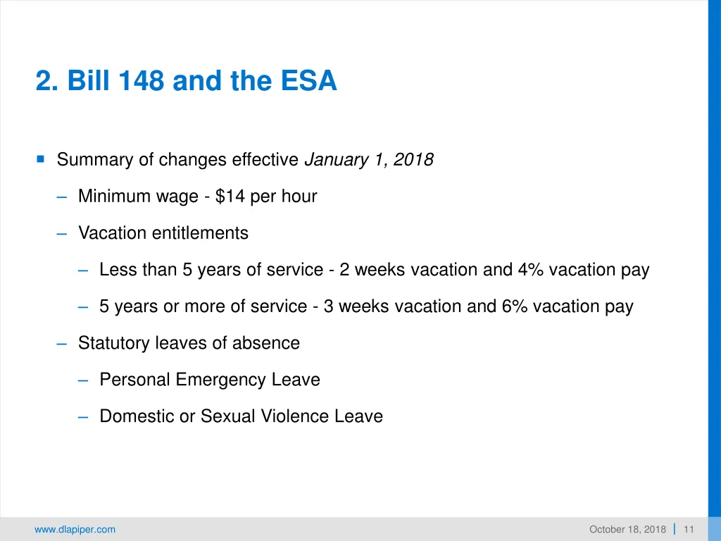 2 bill 148 and the esa