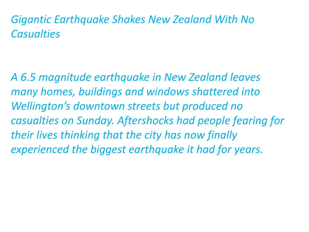 gigantic earthquake shakes new zealand with
