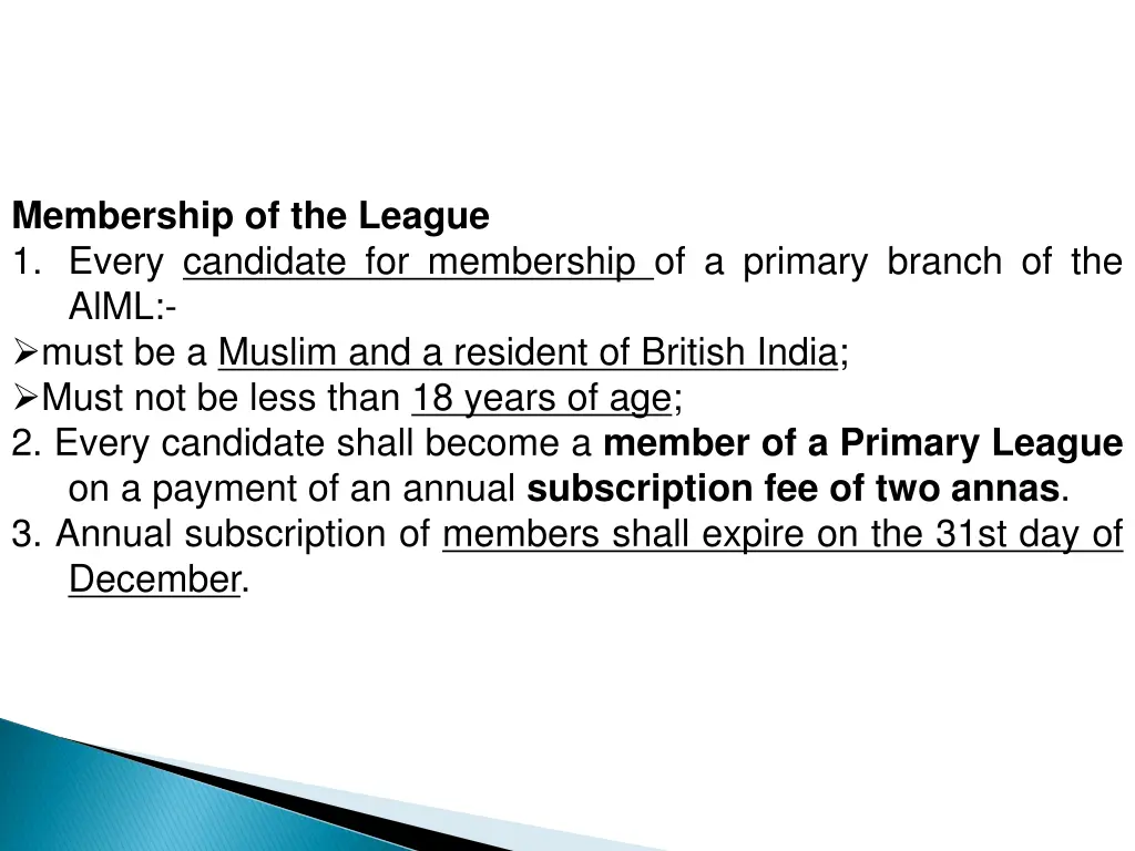membership of the league 1 every candidate