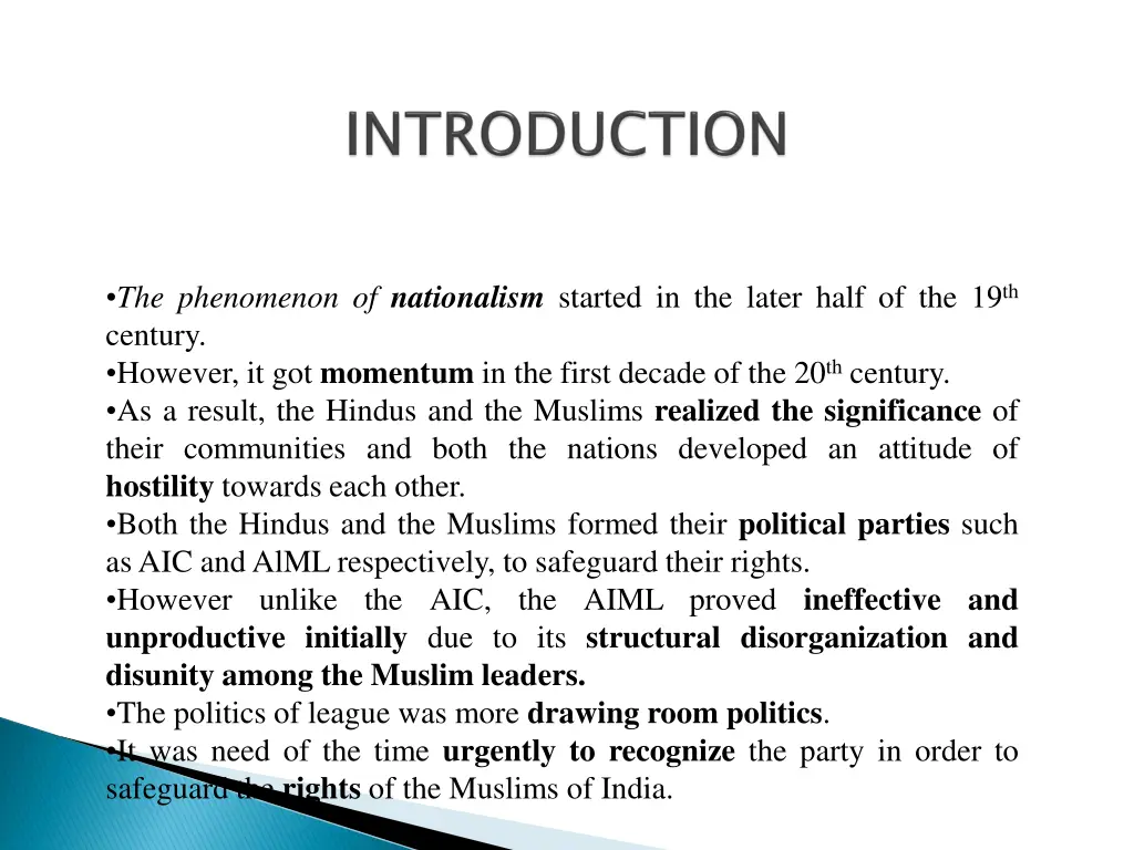 the phenomenon of nationalism started