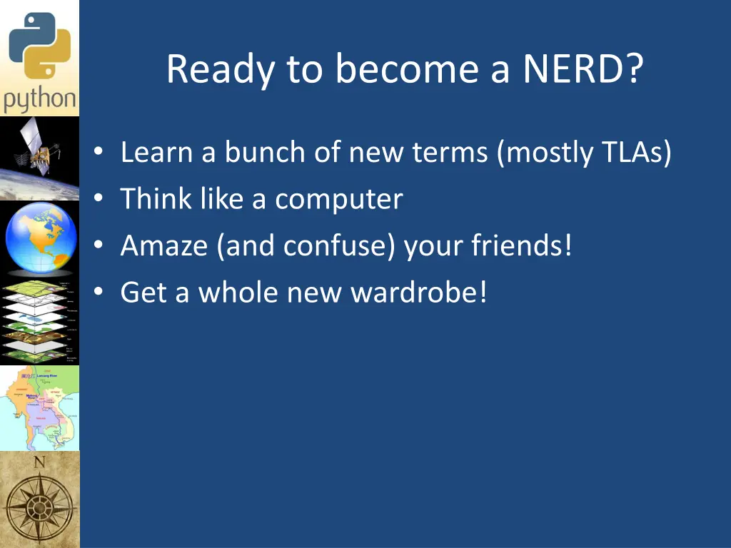 ready to become a nerd
