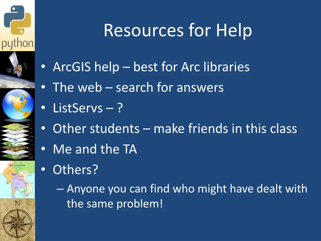 resources for help