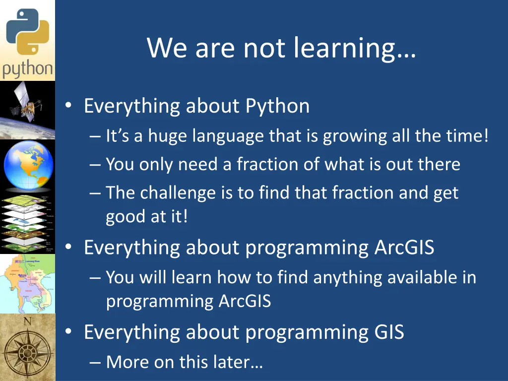 we are not learning