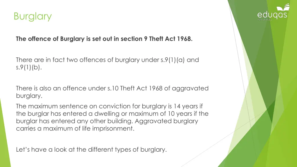 burglary