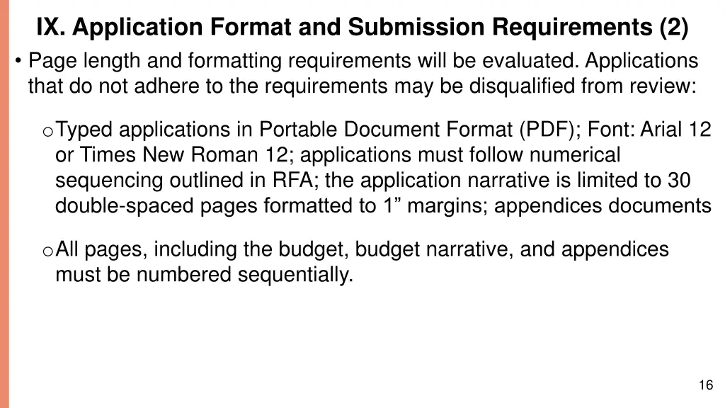 ix application format and submission requirements 1