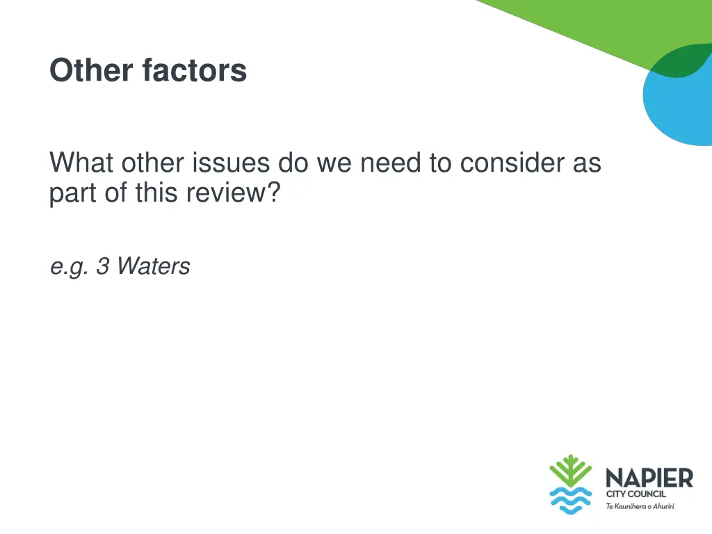 other factors