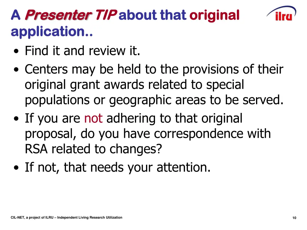 a a presenter presenter tip application