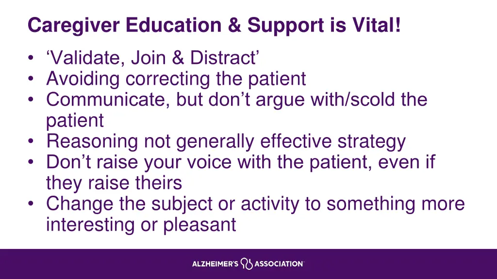 caregiver education support is vital