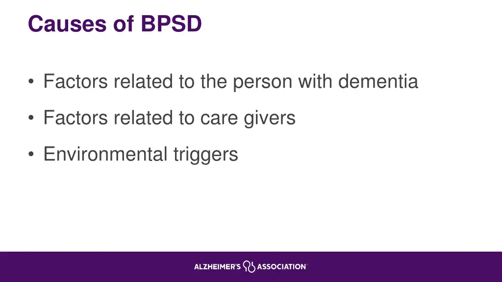 causes of bpsd