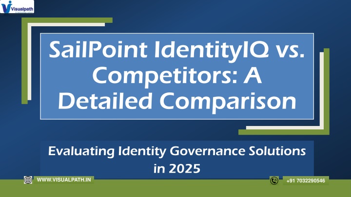 sailpoint identityiq vs competitors a detailed