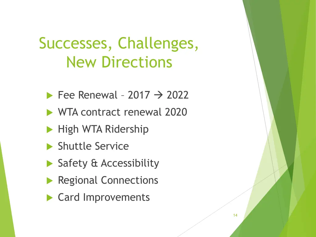 successes challenges new directions