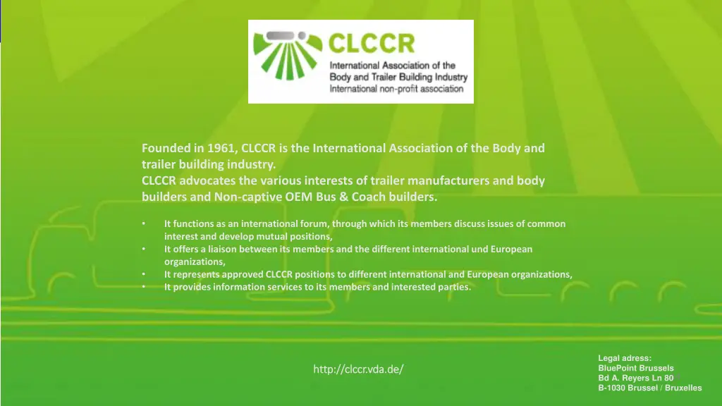 founded in 1961 clccr is the international