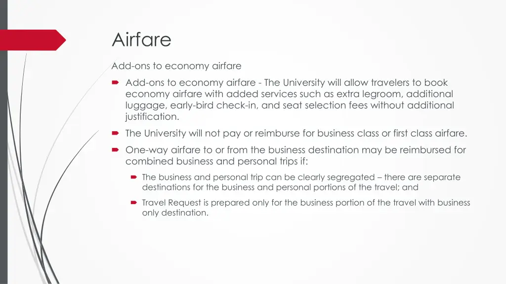 airfare