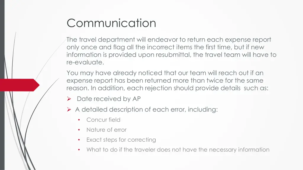 communication