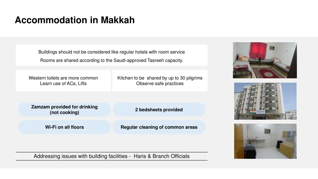 accommodation in makkah