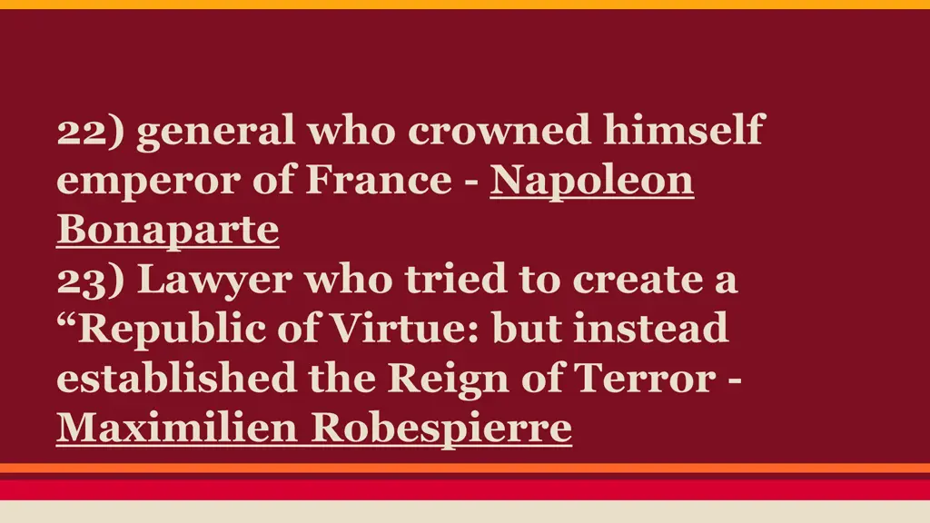 22 general who crowned himself emperor of france