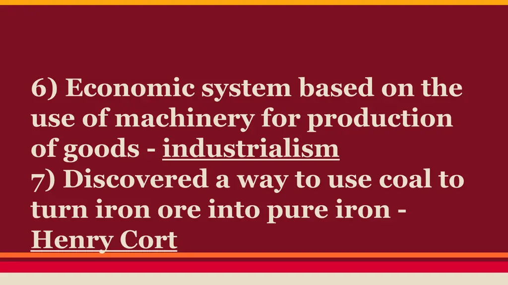 6 economic system based on the use of machinery