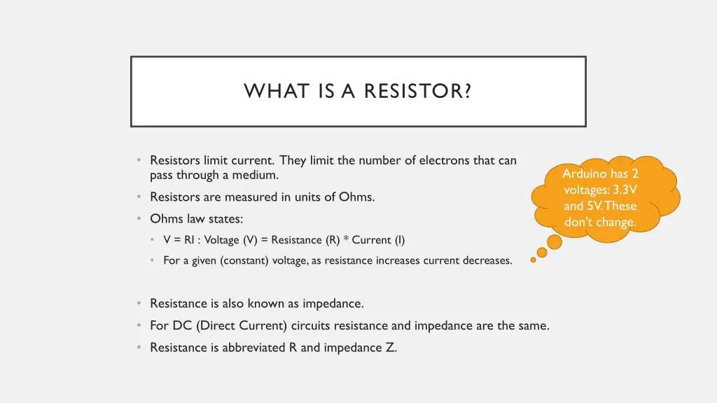 what is a resistor