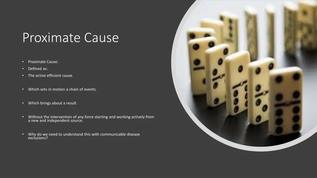 proximate cause