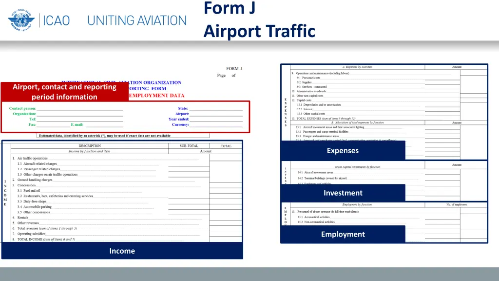 form j airport traffic