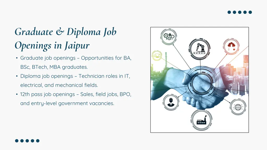 graduate diploma job openings in jaipur