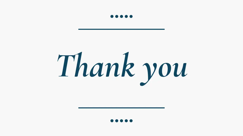 thank you