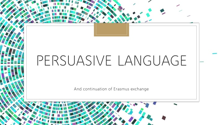 persuasive language