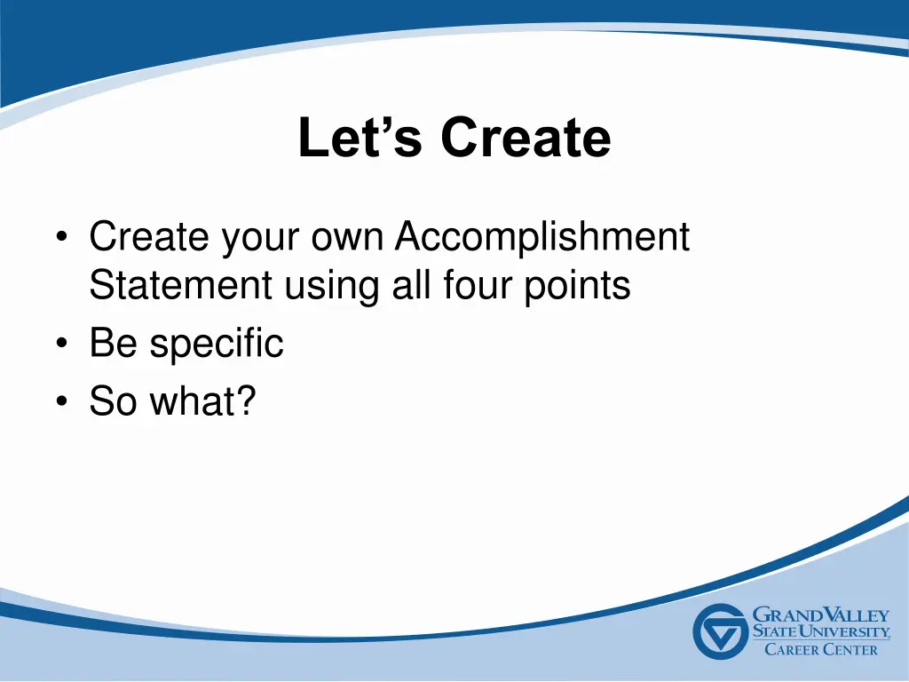 let s create