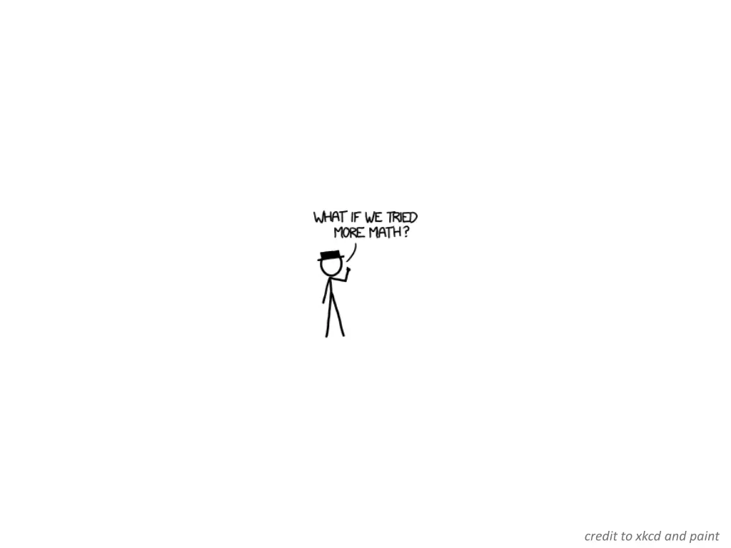 credit to xkcd and paint 1