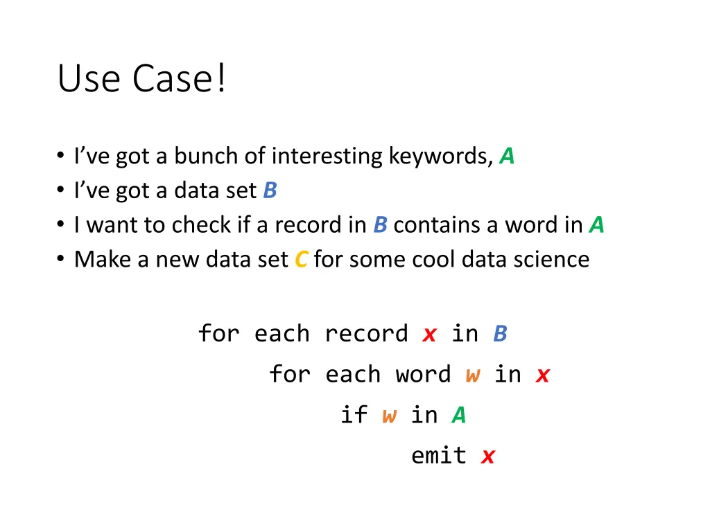 use case