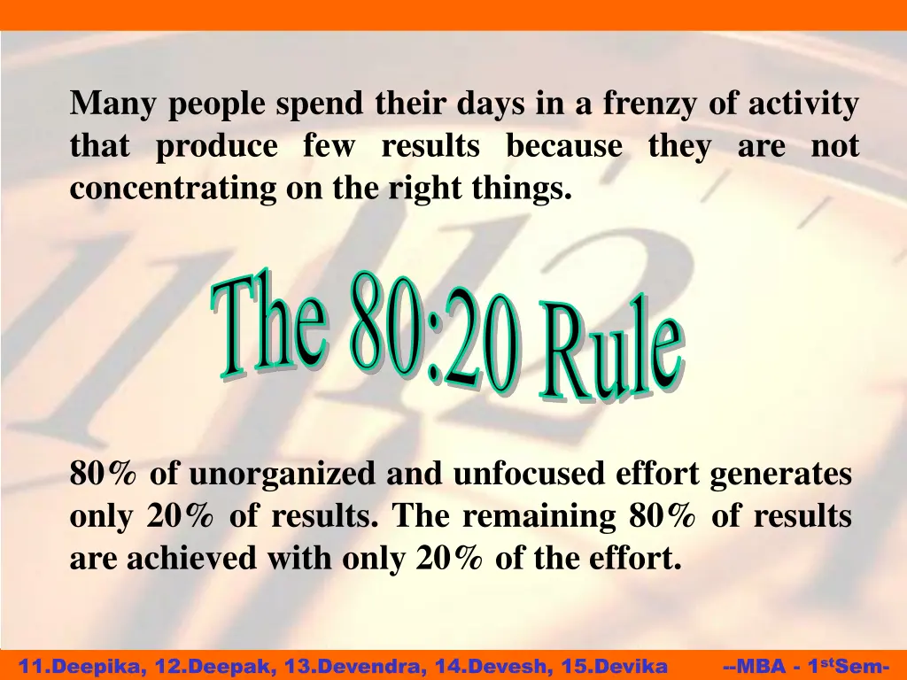 many people spend their days in a frenzy