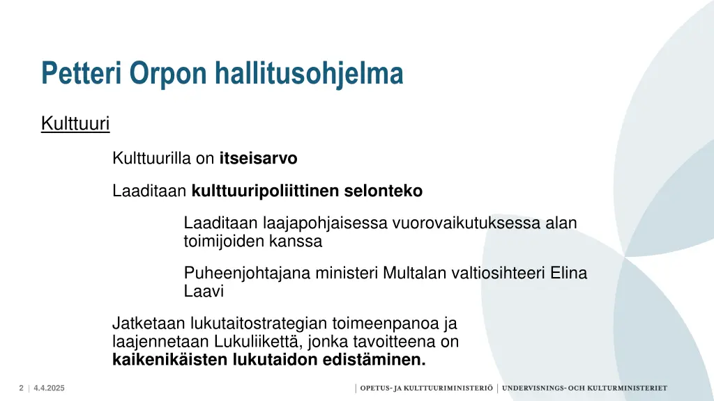 petteri orpon hallitusohjelma