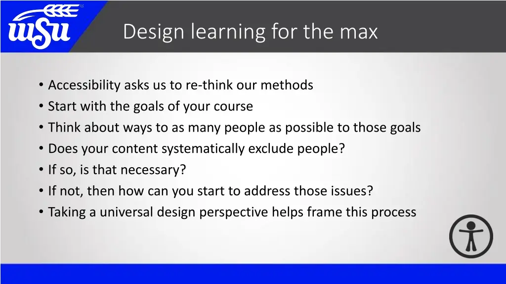 design learning for the max
