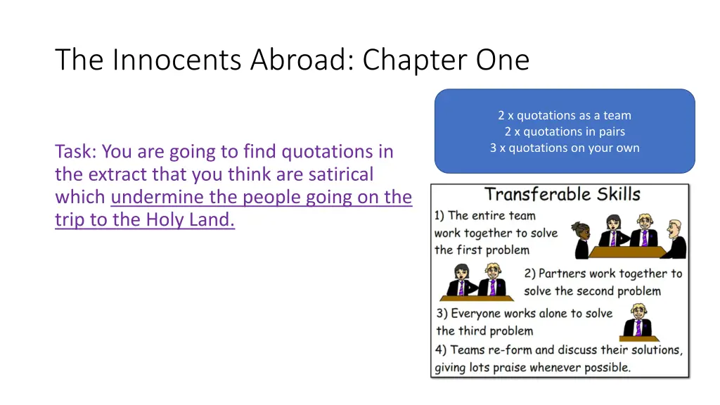 the innocents abroad chapter one