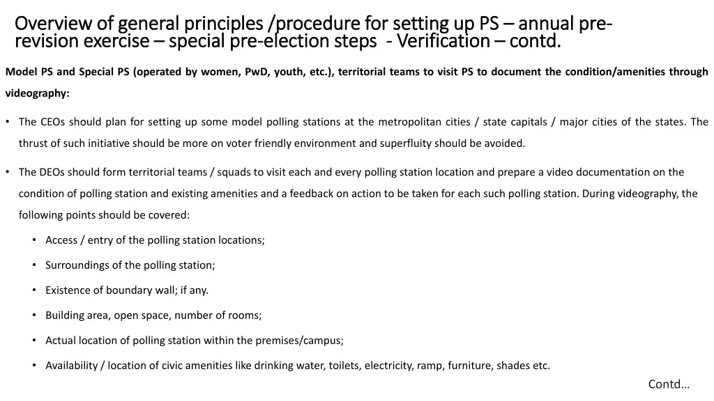 overview of general principles procedure 3